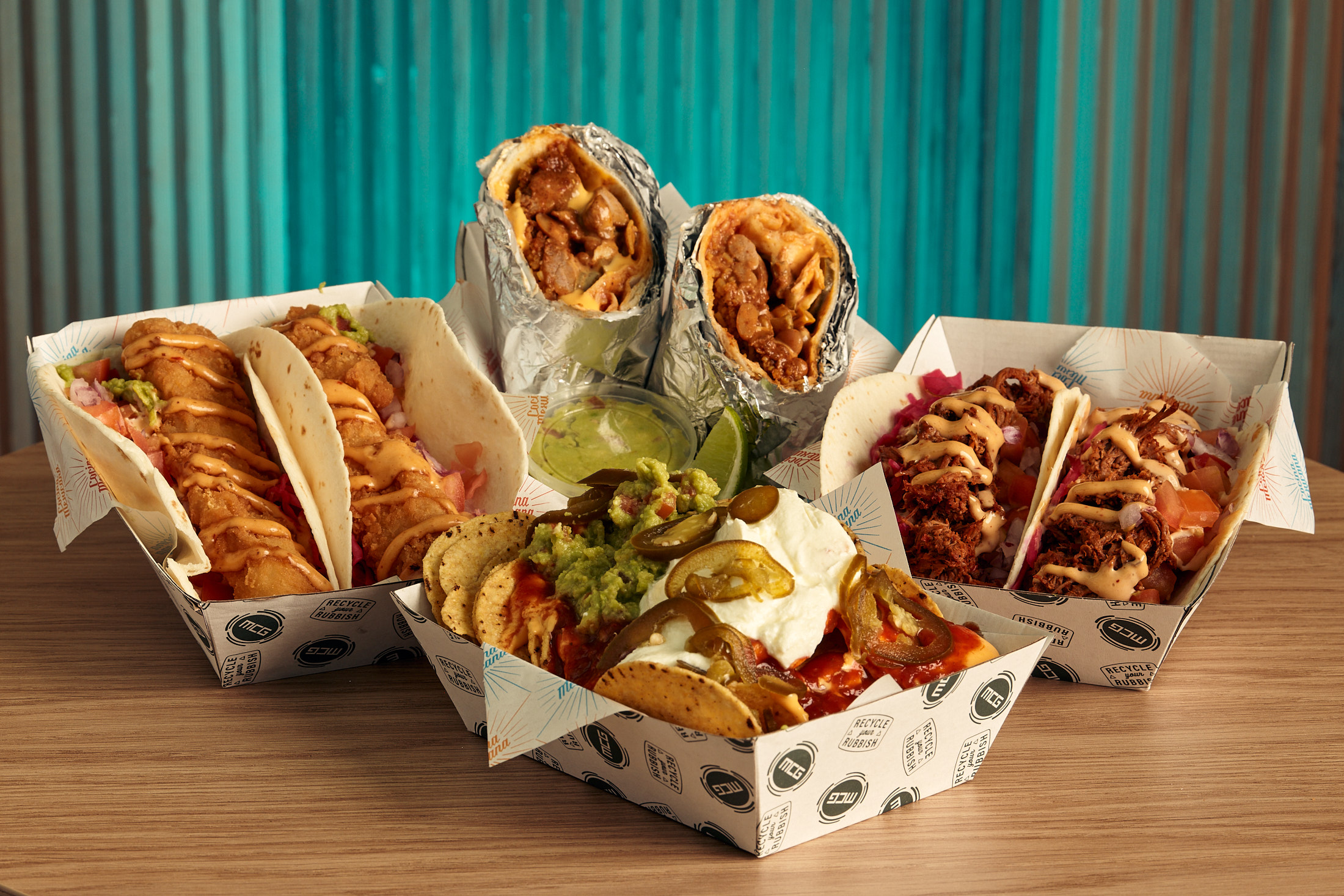 Food available at Cocina Mexicana outlets at the MCG