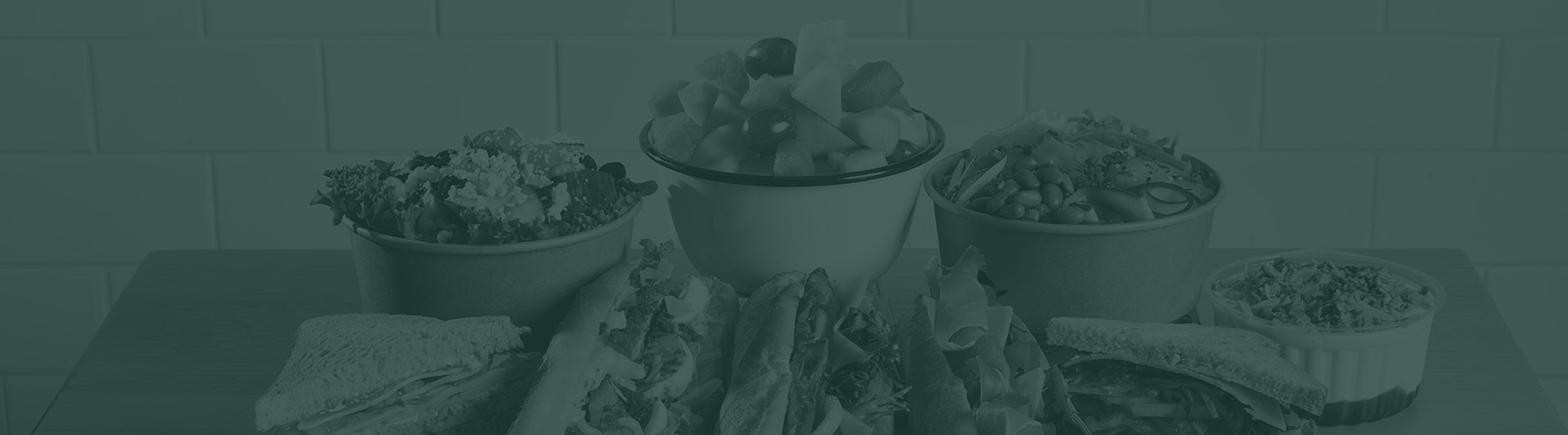 Food options available at MCG Fresh outlets