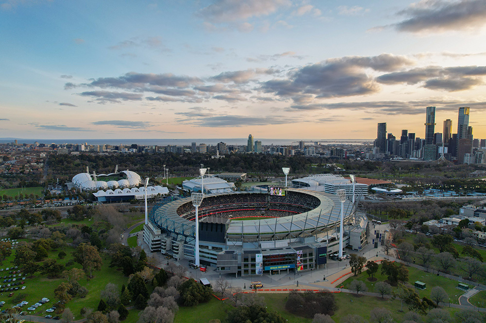MCG and Melbourne Park