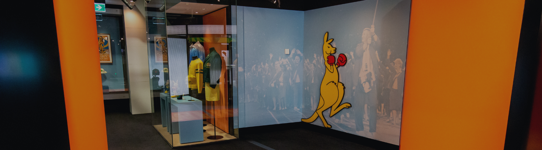 The Olympic section of the Australian Sports Museum