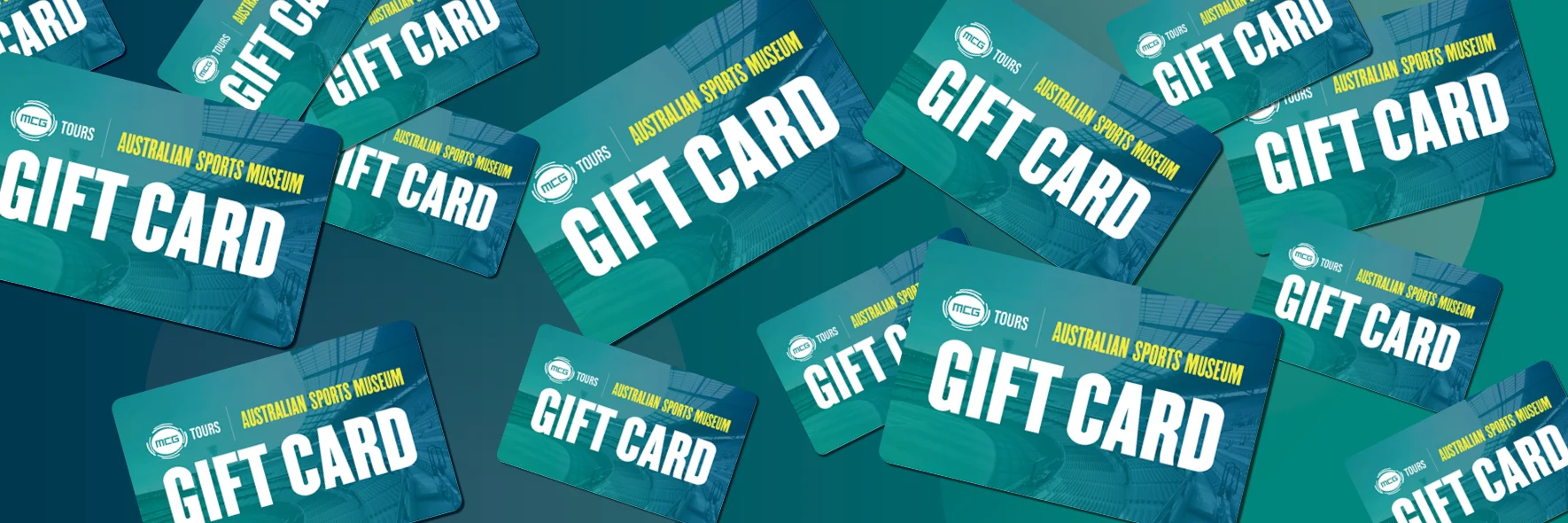 Gift cards for MCG Tours and Australian Sports Museum