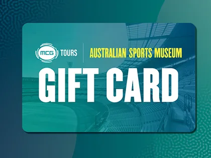 Gift Card for MCG Tours and Australian Sports Museum