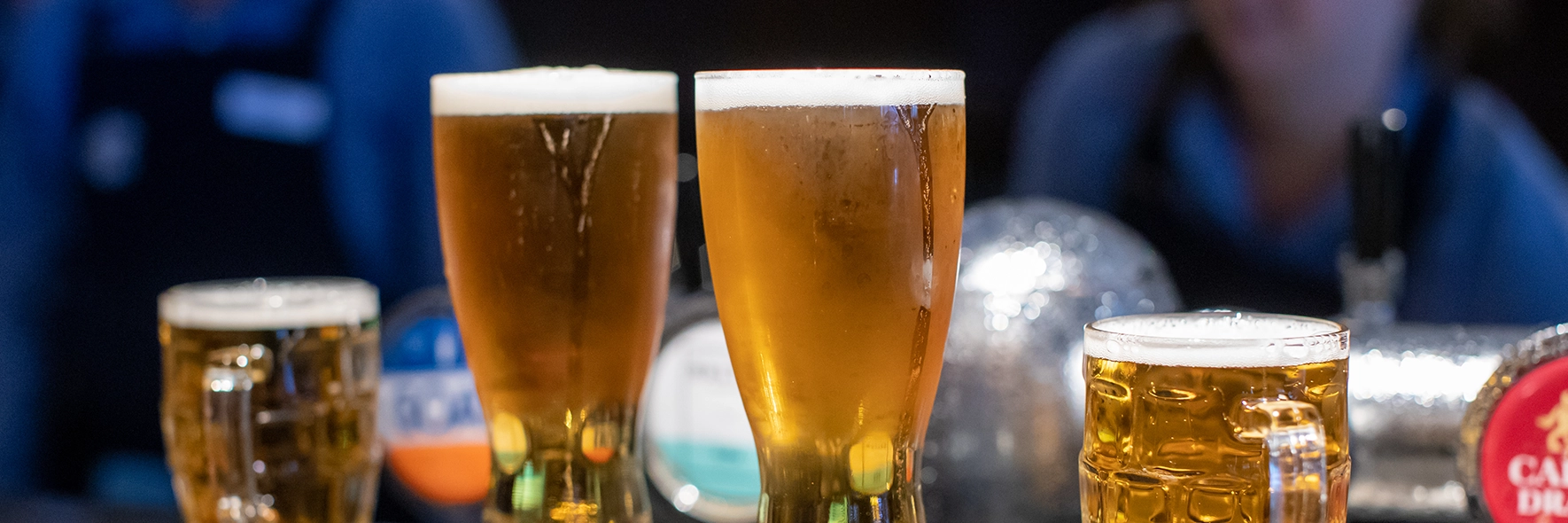 Beer served at the MCG