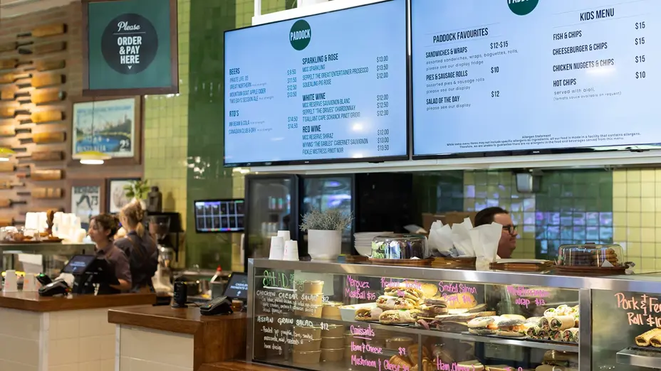 Paddock Cafe at the MCG