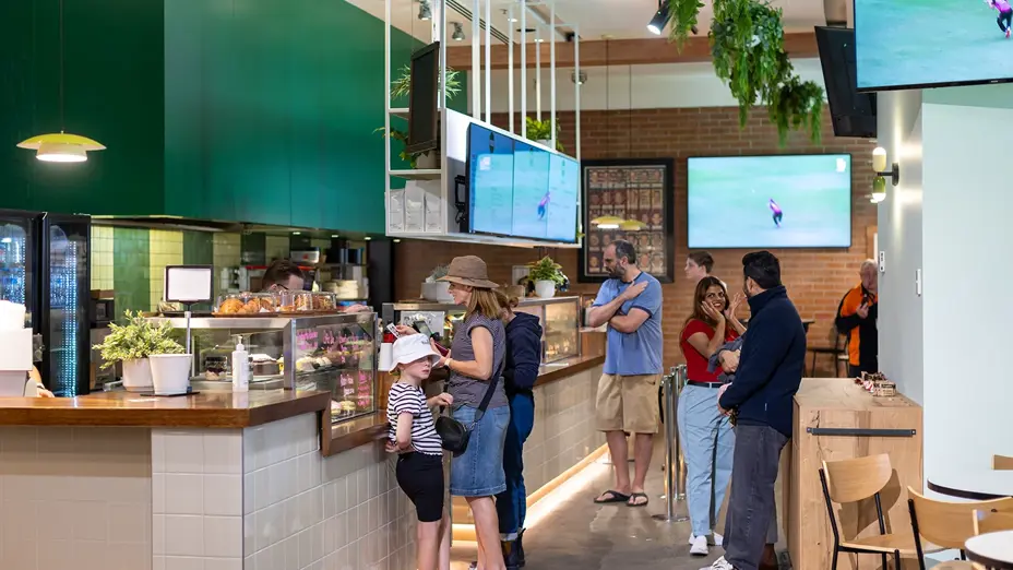 Paddock Cafe at the MCG