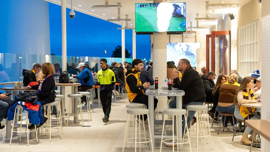 The Deck bar at the MCG
