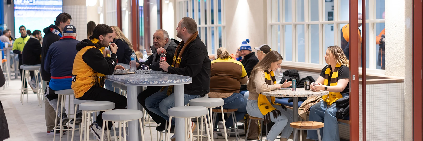 The Deck bar at the MCG
