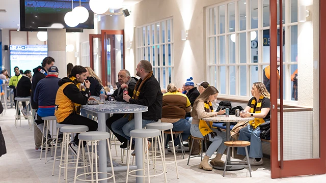The Deck bar at the MCG