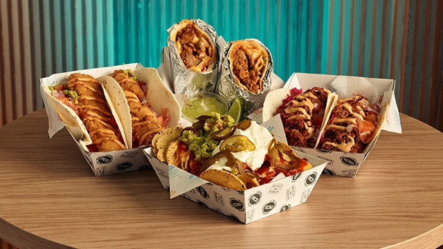 Food available at Cocina Mexicana at the MCG