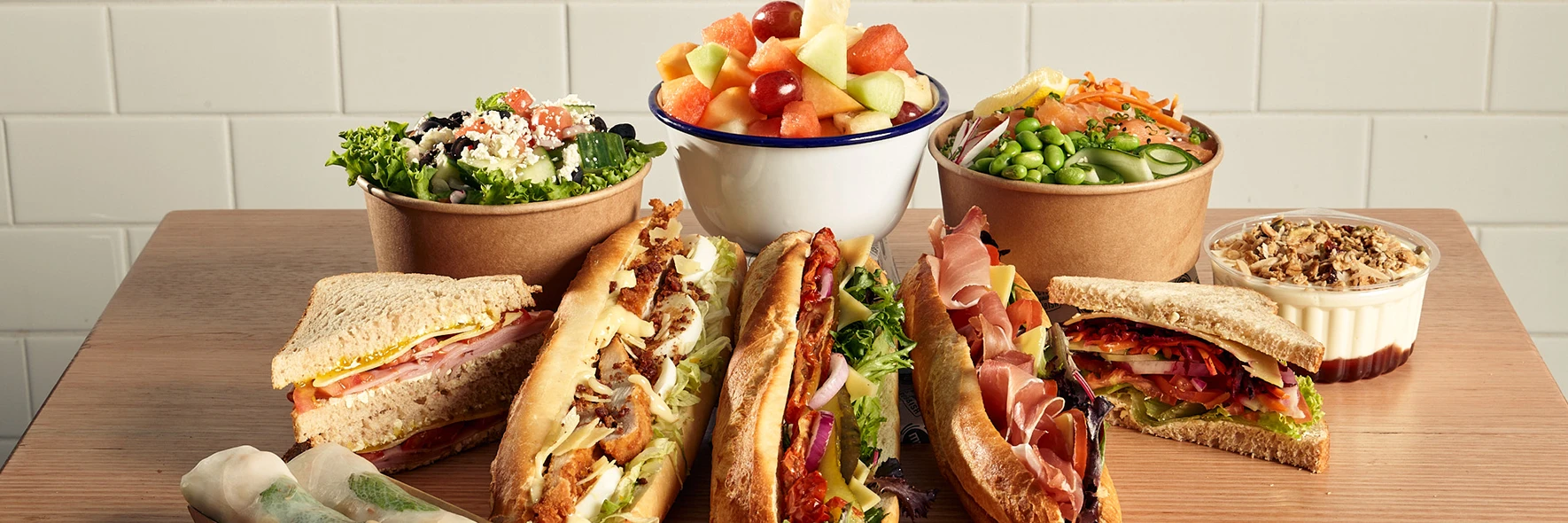 Food available at MCG Fresh outlets at the MCG