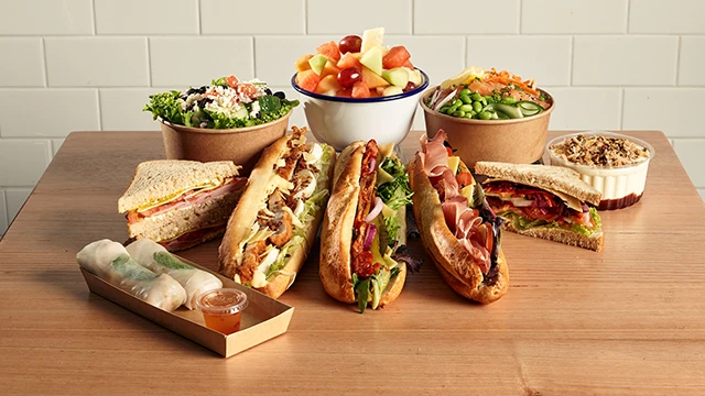 Food available at MCG Fresh outlets at the MCG