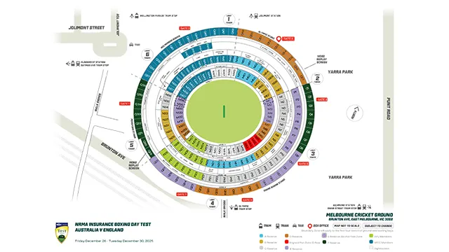 Labelled MCG seating plan