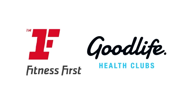 Fitness First and Goodlife Health Clubs logo
