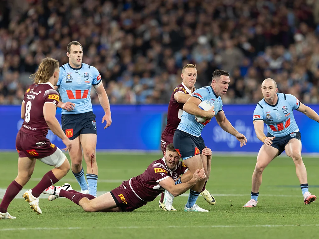 State of Origin match at the MCG